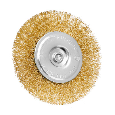 Набор щеток для дрели, 6 шт, 5 плоских 40-50-65-75-100 мм + 1 "чашка" 50 мм, со шпильками Matrix по ценам производителя в Санкт-Петербурге с доставкой по всей России