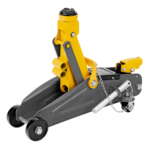 Домкрат гидравлический подкатной с фиксатором, 2 т, 130-330 мм Denzel купить в Москве с доставкой по всей России | ProtosMarket.ru