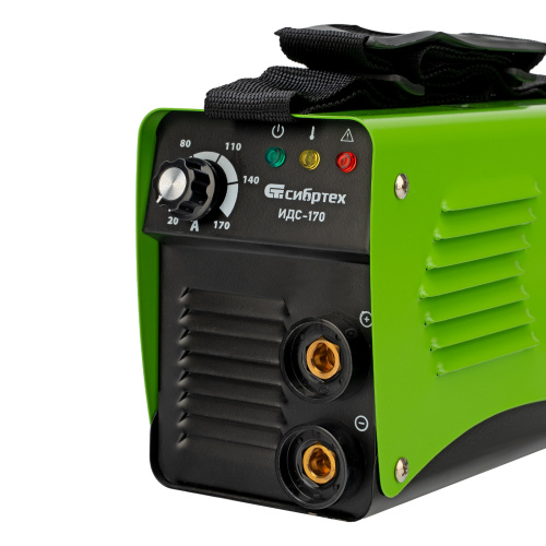 Аппарат инверторный дуговой сварки ИДС-170, 170 А, ПВ 80%, диаметр электрода 1.6-3.2 мм Сибртех по ценам производителя в Санкт-Петербурге с доставкой по всей России