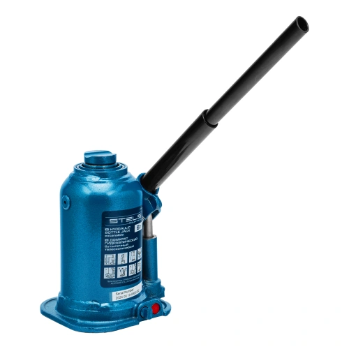Домкрат гидравлический бутылочный телескопический, 6 т, подъем 180-410 мм Stels по ценам производителя в Санкт-Петербурге с доставкой по всей России