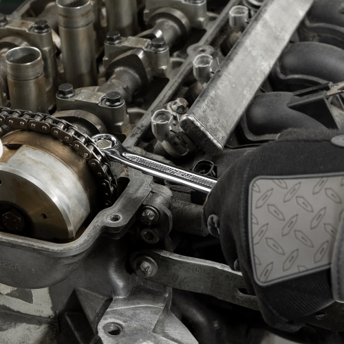 Набор ключей комбинированных 8 шт, 8-19 мм,  антислип Stels купить в Москве с доставкой по всей России | ProtosMarket.ru