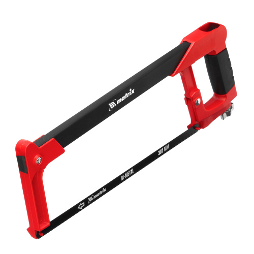 Ножовка по металлу, 300 мм, биметаллическое полотно, обрезиненная рукоятка Matrix купить в Москве с доставкой по всей России | ProtosMarket.ru