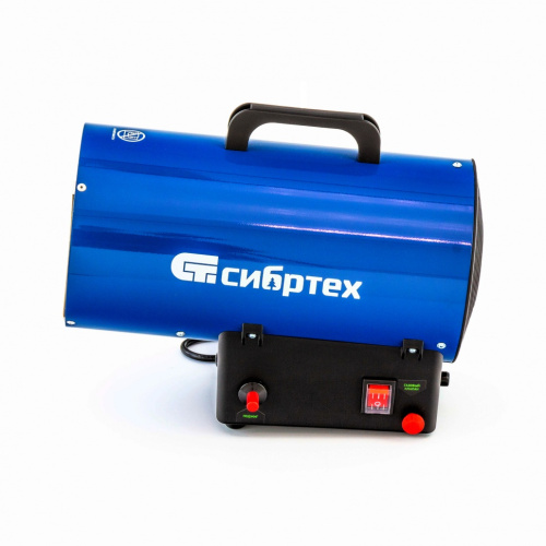 Газовая тепловая пушка СТГ-10, 10 кВт, 300 м3/ч, пропан-бутан Сибртех по ценам производителя в Санкт-Петербурге с доставкой по всей России