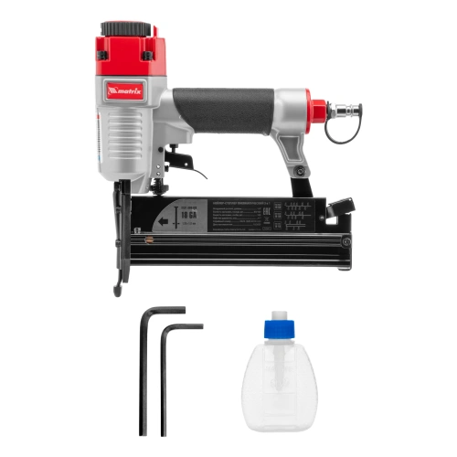 Нейлер-степлер пневматический 3 в 1, с регулировкой глубины забивания, гвозди 18GA, гвозди 16GA, скобы 18 GA Matrix купить в Москве с доставкой по всей России | ProtosMarket.ru