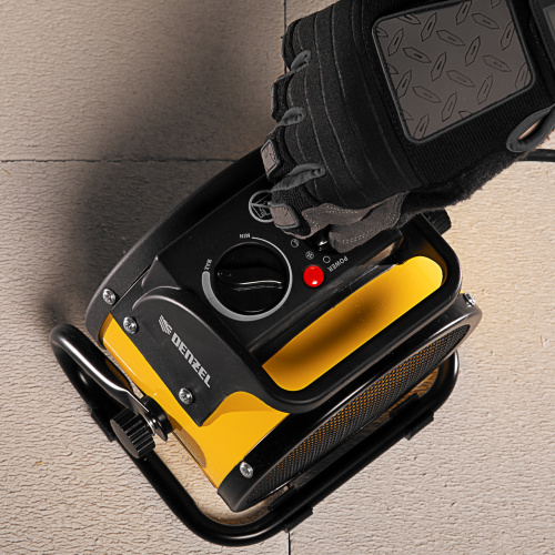 Тепловая пушка, керамический нагреватель (тепловентилятор) DHC 2-100, 230 В, 0.025/1/2 кВт Denzel по ценам производителя в Санкт-Петербурге с доставкой по всей России