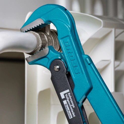 Ключ трубный рычажный 1, №1, цельнокованый, CrV, тип "L" Gross по ценам производителя в Санкт-Петербурге с доставкой по всей России