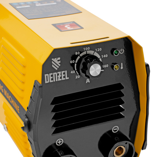 Аппарат инверторный дуговой сварки DS-180 Compact, 180 А, ПВ 70%, диаметр электрода 1.6-4 мм Denzel по ценам производителя в Санкт-Петербурге с доставкой по всей России
