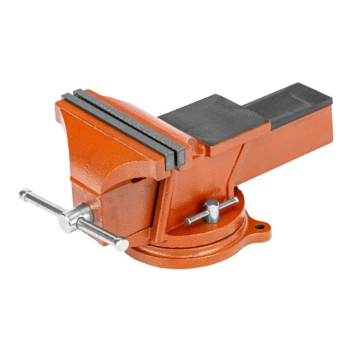 Тиски слесарные, 200 мм, поворотные, с наковальней Sparta купить в Москве с доставкой по всей России | ProtosMarket.ru