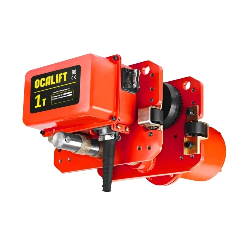 Каретка перемещения балочная тележка OCALIFT 1т 380в 11м/мин по ценам производителя в Санкт-Петербурге с доставкой по всей России