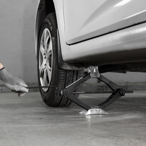 Домкрат ромбический винтовой универсальный ТУ 5.16-469-0213-04, 0,9 т, 100-395 мм Россия по ценам производителя в Санкт-Петербурге с доставкой по всей России