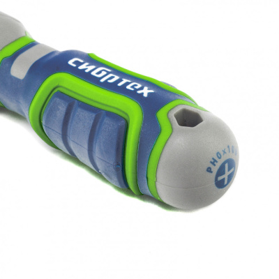 Отвертка PH0 х 100 мм, CrV, четырехкомпонентная рукоятка Сибртех по ценам производителя в Санкт-Петербурге с доставкой по всей России