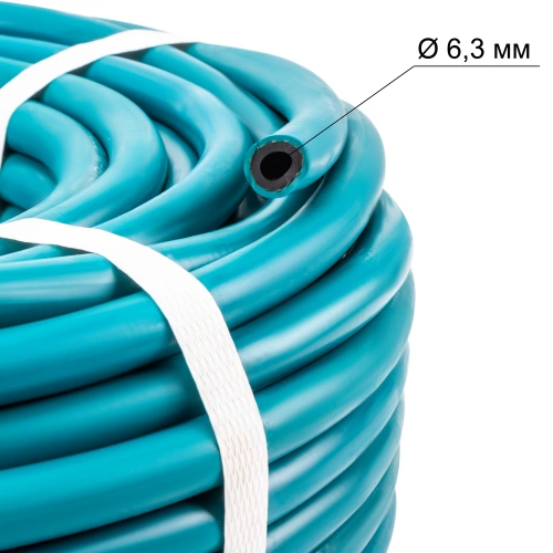 Рукав д.6.3мм синий (бухта 40 метров, пр-во FoxWeld/КНР) по ценам производителя в Санкт-Петербурге с доставкой по всей России