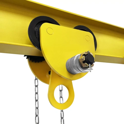 Каретка ручная 3т 3м тип GCL тележка на двутавр с ручным приводом по ценам производителя в Санкт-Петербурге с доставкой по всей России