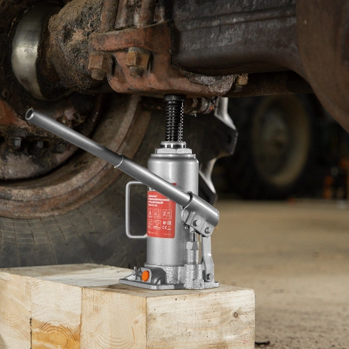 Домкрат гидравлический бутылочный, 10 т, h подъема 230-460 мм Matrix по ценам производителя в Санкт-Петербурге с доставкой по всей России