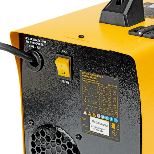 Аппарат инвертор. полуавтомат. cварки IMIG-185SDR, 180 А, ПВ 60%, катушка 5 кг Denzel по ценам производителя в Санкт-Петербурге с доставкой по всей России