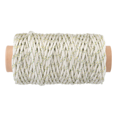 Фал плетеный капроновый с сердечником, 6 мм, L 100 м, 16-прядный, Сибртех купить в Москве с доставкой по всей России | ProtosMarket.ru