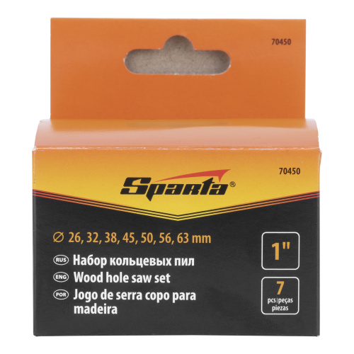 Пила кольцевая, D 26-63 мм, глубина пропила 1 Sparta по ценам производителя в Санкт-Петербурге с доставкой по всей России