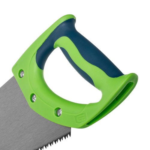 Ножовка по дереву "Зубец", 350 мм, 7-8 TPI, каленый зуб 2D, двухкомпонентная рукоятка Сибртех купить в Москве с доставкой по всей России | ProtosMarket.ru