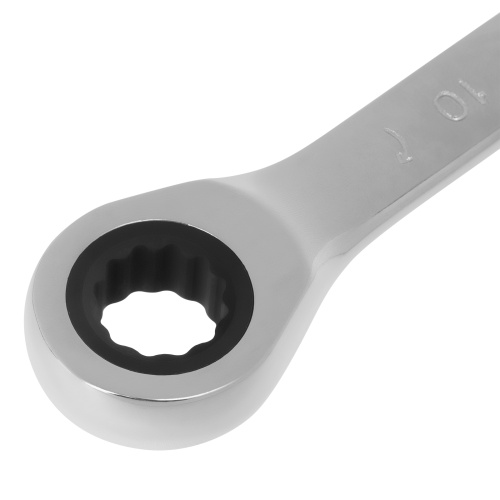 Ключ комбинированный трещоточный, 10 мм, CrV, зеркальный хром Matrix Professional купить в Москве с доставкой по всей России | ProtosMarket.ru