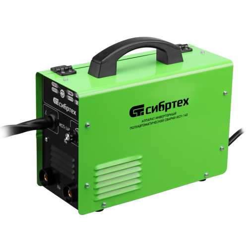 Аппарат инвертор. полуавтомат. сварки ИСП-140, 140 А, ПВ 60% Сибртех по ценам производителя в Санкт-Петербурге с доставкой по всей России