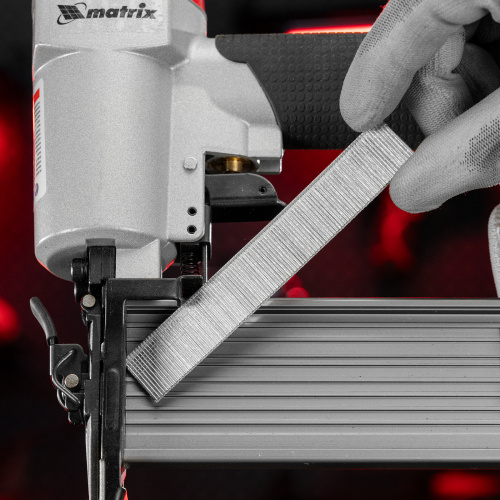 Гвозди для пневматического нейлера, длина 20 мм, ширина 1.25 мм, толщина 1 мм, 5000 шт Matrix по ценам производителя в Санкт-Петербурге с доставкой по всей России