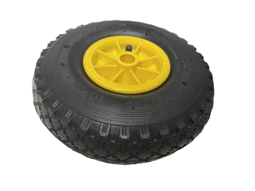 Колесо пневматическое резиновое 260 мм PR1805-2 (желтое) по ценам производителя в Санкт-Петербурге с доставкой по всей России