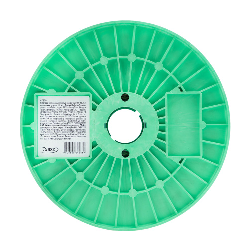 Трос металлополимерный прозрачный ПР-4.0, толщина 4.0 мм, катушка 100 метров Сибртех купить в Москве с доставкой по всей России | ProtosMarket.ru