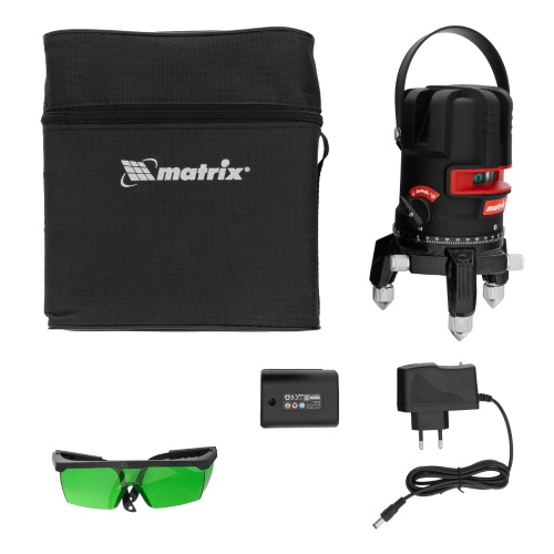 Лазерный уровень ML 06 Green, 30 м, 520 нм, аккумулятор Li 2800 мАч, резьба 5/8" Matrix купить в Москве с доставкой по всей России | ProtosMarket.ru