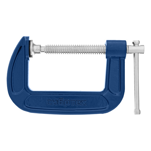 Струбцина G-образная, 75 мм Сибртех по ценам производителя в Санкт-Петербурге с доставкой по всей России