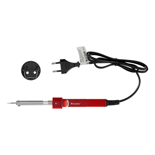 Паяльник, пластиковая рукоятка, медный наконечник с долговечным защитным покрытием, 220 В, 30 W Matrix по ценам производителя в Санкт-Петербурге с доставкой по всей России