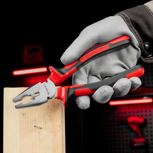 Плоскогубцы Nickel, никелированные 200 мм, двухкомпонентные рукоятки Matrix купить в Москве с доставкой по всей России | ProtosMarket.ru