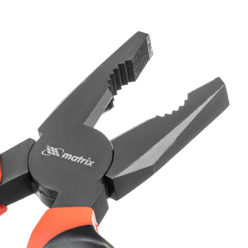 Плоскогубцы комбинированные Black Nickel, 200 мм, двухкомпонентные рукоятки Matrix купить в Москве с доставкой по всей России | ProtosMarket.ru