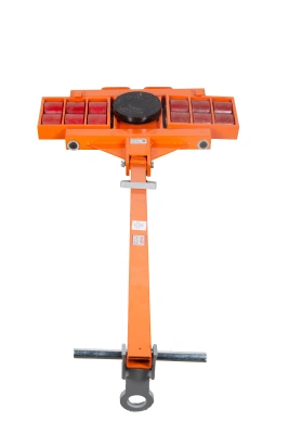 Роликовая платформа поворотная TOR X12 г/п 12 т (с ручкой) по ценам производителя в Санкт-Петербурге с доставкой по всей России