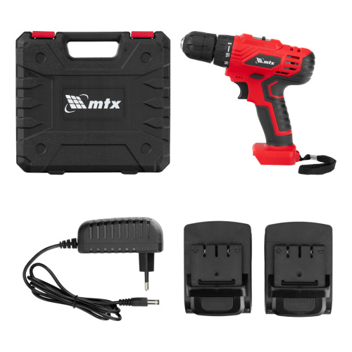 Дрель-шуруповерт аккумуляторная MCDL-12-02, Li-Ion, 12 В, 2 акк. MTX по ценам производителя в Санкт-Петербурге с доставкой по всей России