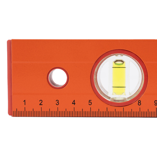 Уровень алюминиевый, 600 мм, 3 глазка, желтый, линейка Sparta по ценам производителя в Санкт-Петербурге с доставкой по всей России