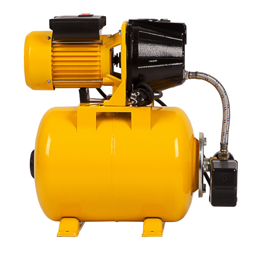 Насосная станция PS1100С, 1100 Вт, 4500 л/ч, ресивер 24 л, подъем 46 м, чугун Denzel по ценам производителя в Санкт-Петербурге с доставкой по всей России