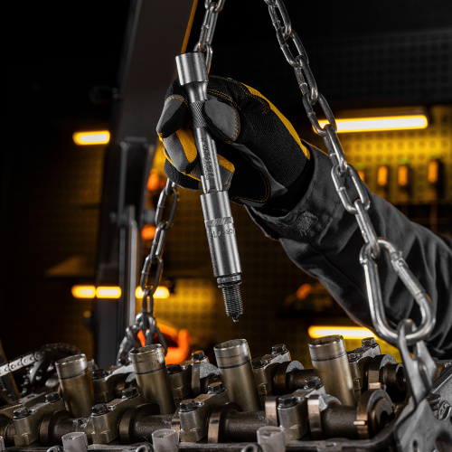 Набор инструментов, 1/2", 1/4", CrV, S2, пластиковый кейс, 100 предметов Denzel по ценам производителя в Санкт-Петербурге с доставкой по всей России