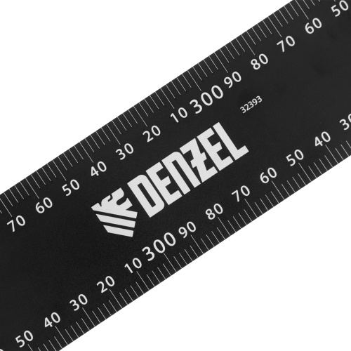 Угольник, 400 х 600 мм, алюминиевый, лазерная гравировка Denzel купить в Москве с доставкой по всей России | ProtosMarket.ru