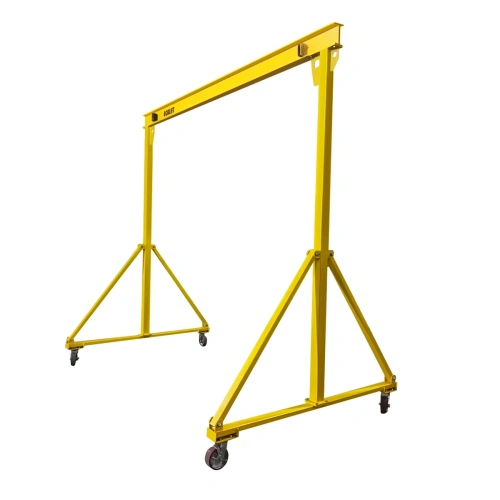 Мини-кран козловой МПУ 1т 3х3 метра ручной на болтах по ценам производителя в Санкт-Петербурге с доставкой по всей России