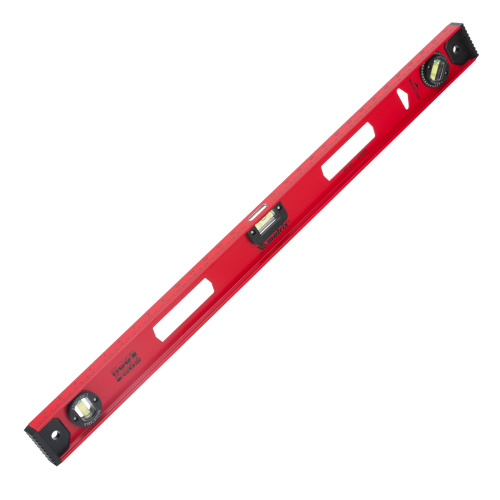 Уровень алюминиевый "Рельс", 800 мм, 3 глазка, усиленный Matrix купить в Москве с доставкой по всей России | ProtosMarket.ru