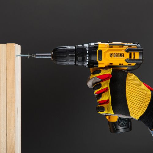 Дрель-шуруповерт аккумуляторная CDL-12CB, Li-Ion, 12 В, 1 акк. Denzel купить в Москве с доставкой по всей России | ProtosMarket.ru
