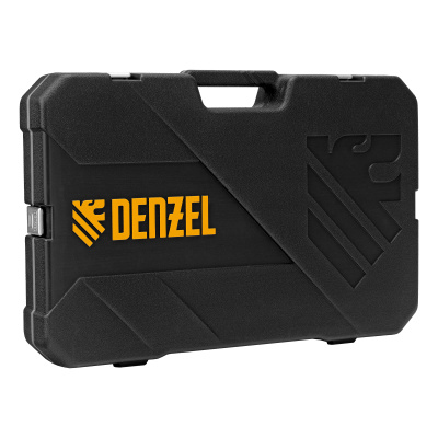 Набор инструментов, 1/2", 1/4", 3/8", CrV, S2, пластиковый кейс, 144 предмета Denzel купить в Москве с доставкой по всей России | ProtosMarket.ru