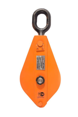 Блок монтажный однорольный с  ушком TOR 0,5 т с откидной щекой (K)* купить в Москве с доставкой по всей России | ProtosMarket.ru