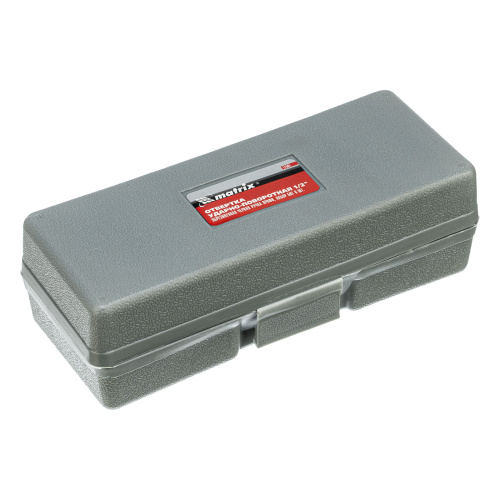 Отвертка ударно-поворотная 1/2, набор бит, 6 шт, черная ручка Профи, пластиковый бокс Matrix купить в Москве с доставкой по всей России | ProtosMarket.ru