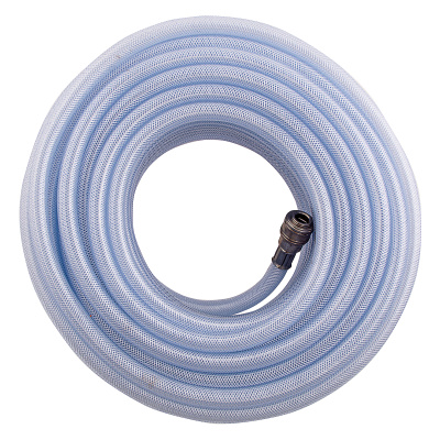 Шланг пневматический ПВХ, 10 x 16 мм, 18 бар, армированный, прозрачный, быстросъемное соединение, 30 м Stels купить в Москве с доставкой по всей России | ProtosMarket.ru