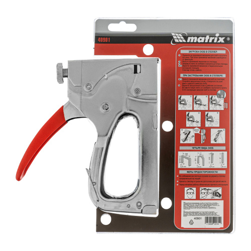 Степлер мебельный 4-функциональный, тип скобы: 140, 36, 300, 500, 6-14 мм Matrix купить в Москве с доставкой по всей России | ProtosMarket.ru