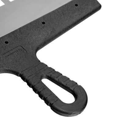 Шпатель из нержавеющей стали, 350 мм, зуб 10 х 10 мм, пластмассовая ручка Сибртех купить в Москве с доставкой по всей России | ProtosMarket.ru