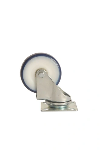 Колесо аппаратное поворотное SCv 92 75 мм (синяя резина) по ценам производителя в Санкт-Петербурге с доставкой по всей России