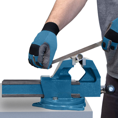 Тиски слесарные, 125 мм, поворотные (Глазов) купить в Москве с доставкой по всей России | ProtosMarket.ru