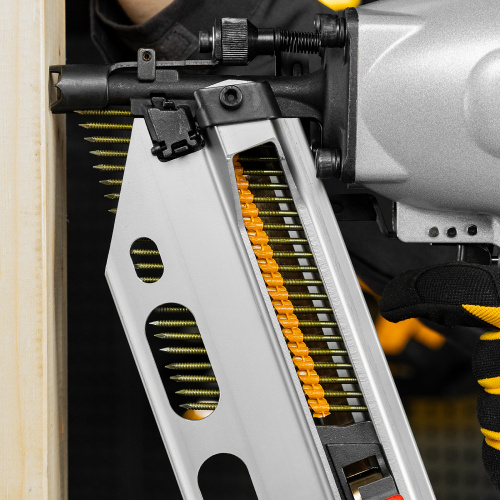 Гвозди для пнев. нейлера (крашен.) длина - 90 мм, диам. - 3,05 мм, 2000 шт. Denzel купить в Москве с доставкой по всей России | ProtosMarket.ru